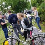 Fahrradputzaktion 2017 - Die Fahrradtour kann starten!