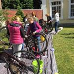 Fahrradputzaktion 2017 - Die Fahrradtour kann starten!