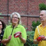 Musik und gute Stimmung beim Konzertabend im Pfarrgarten