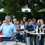 Musik und gute Stimmung beim Konzertabend im Pfarrgarten