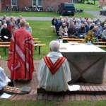 Messfeier am Hemdener Kreuz