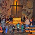 Die Kinder der Kita St. Paul feiern Erntedank