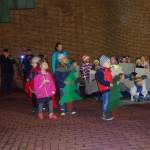 Die Kita Kinder folgten St. Martin