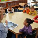 Hl.Kreuz Vorschulkinder forschen zum Thema Umweltschutz