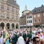 Fronleichnam auf dem Marktplatz - Gelungene Premiere