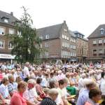 Fronleichnam auf dem Marktplatz - Gelungene Premiere