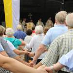 Fronleichnam auf dem Marktplatz - Gelungene Premiere