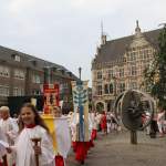 Fronleichnam auf dem Marktplatz - Gelungene Premiere