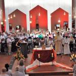 Taizé-Messe zum Herz-Jesu-Patronatsfest mit 113 SängerInnen u. Instrumentalisten