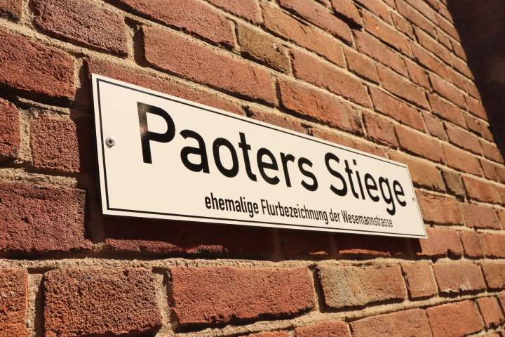 Paoters Stiege eingeweiht