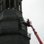 Reparaturarbeiten am Liebfrauenkirchturm 