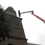 Reparaturarbeiten am Liebfrauenkirchturm 