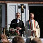 Ökumenischer Erntedankgottesdienst bei strahlendem Sonnenschein