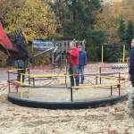 Umbauarbeiten auf dem Kapi-Spielplatz