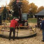 Umbauarbeiten auf dem Kapi-Spielplatz