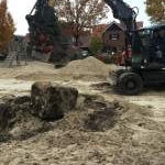 Umbauarbeiten auf dem Kapi-Spielplatz