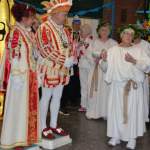 Bocholter Prinzenpaar feiert mit dem Herz-Jesu-Chor Karneval
