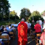 Patronatsfest von Heilig  Kreuz unter freiem Himmel