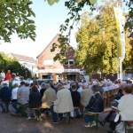 Patronatsfest von Heilig  Kreuz unter freiem Himmel