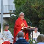 Patronatsfest von Heilig  Kreuz unter freiem Himmel