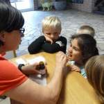 Besuch der Vorschulkinder HL.Kreuz bei der Zahngesundheit