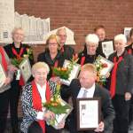 Zahlreiche Ehrungen beim Cäcilienfest des Herz-Jesu-Kirchenchores