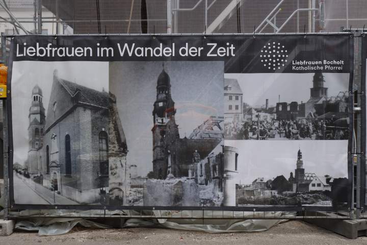 Liebfrauenkirchturm: Kreuz-Abnahme