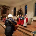 Sternsinger in und vor den  Gottesdiensten präsent