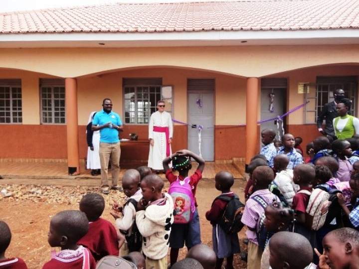 Ein Kindergarten in Uganda