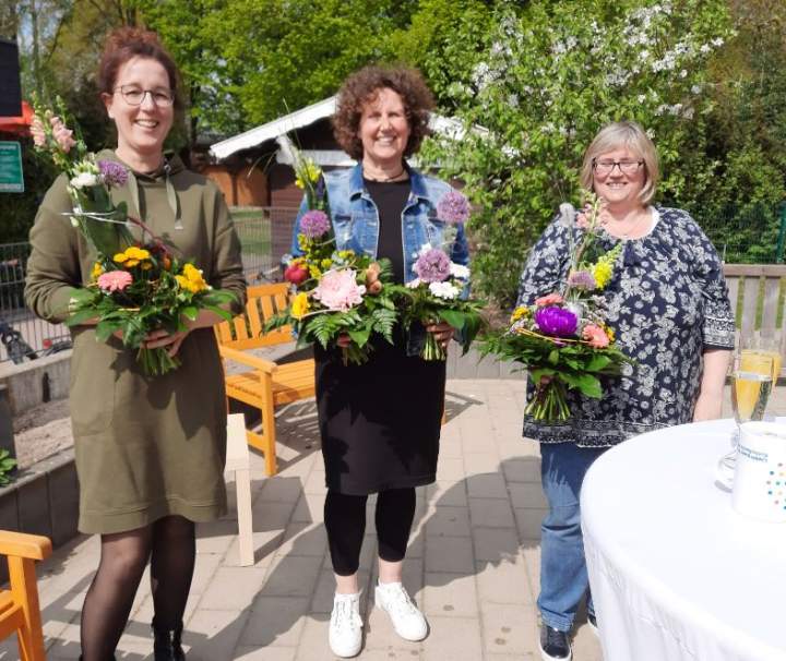 Dienstjubiläen in der Kita St. Helena