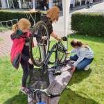 Ran an die Putzlappen I Fahrradputz-Aktion 2022