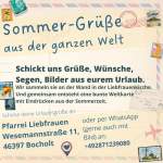 Eure Sommergrüße in der Liebfrauenkirche