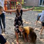 Kinder- und Jugendchor Herz-Jesu heute mal sehr sportlich