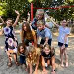 Kinder- und Jugendchor Herz-Jesu heute mal sehr sportlich