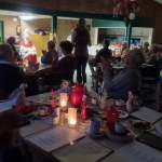 Stimmungsvolle Adventsfeier mit Überraschungsgast beim Herz-Jesu-Chor