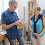 Besuch in der Krippenwerkstatt