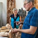 Besuch in der Krippenwerkstatt