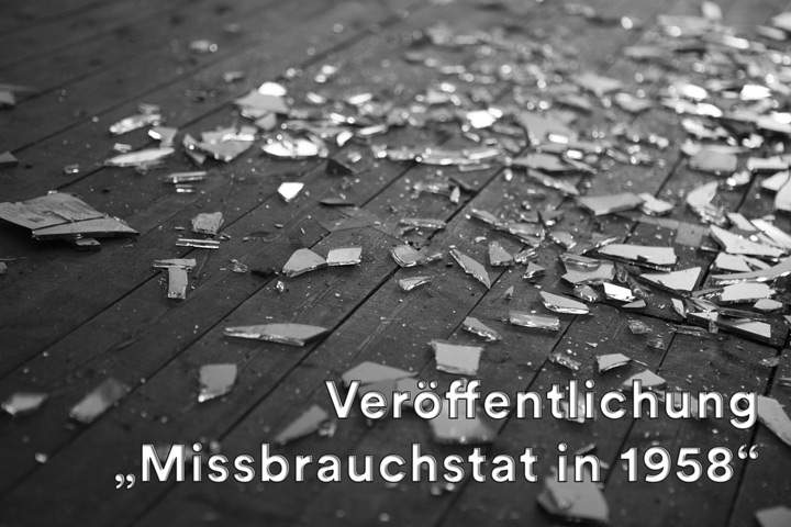 Veröffentlichung "Missbrauchstat des Kaplan J. A. im Jahr 1958"