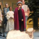 Krippenspiel mit dem Kinderchor Herz-Jesu: Ein Esel erlebt die Geburt des Herrn