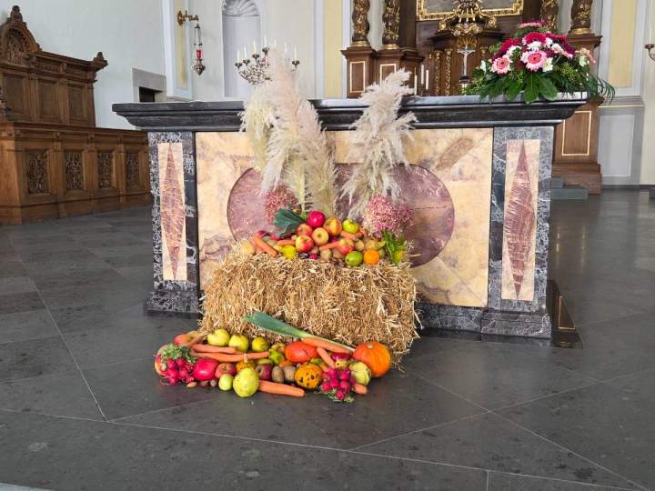 ökum. Erntedankgottesdienst aufgrund Wetterprognose in der Liebfrauenkirche