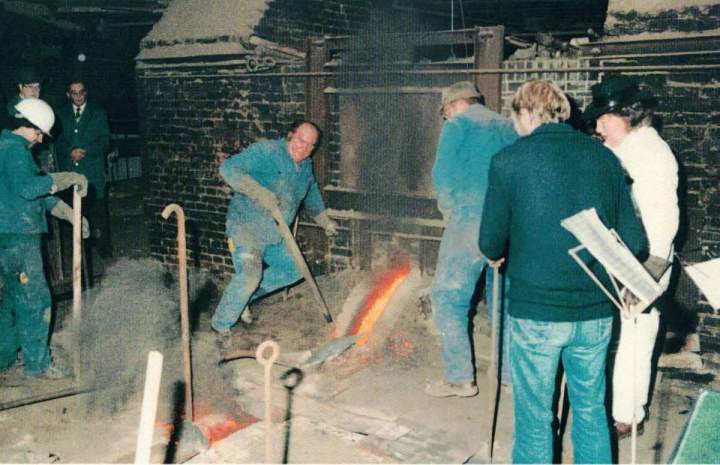 Glockenguss-St-Paul-Kirche-vor-40-Jahren