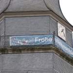 Banner bei Nordost-Wind