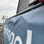 Banner bei Nordost-Wind