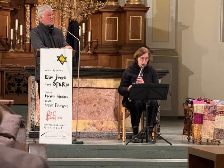 Holocaust-Gedenktag mit Lesung in der Liebfrauenkirche