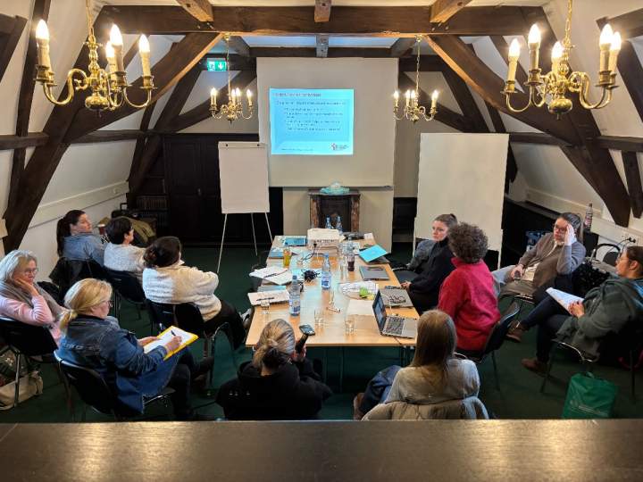 Das Leitungsteam vom Kita-Verbund Liebfrauen tagt