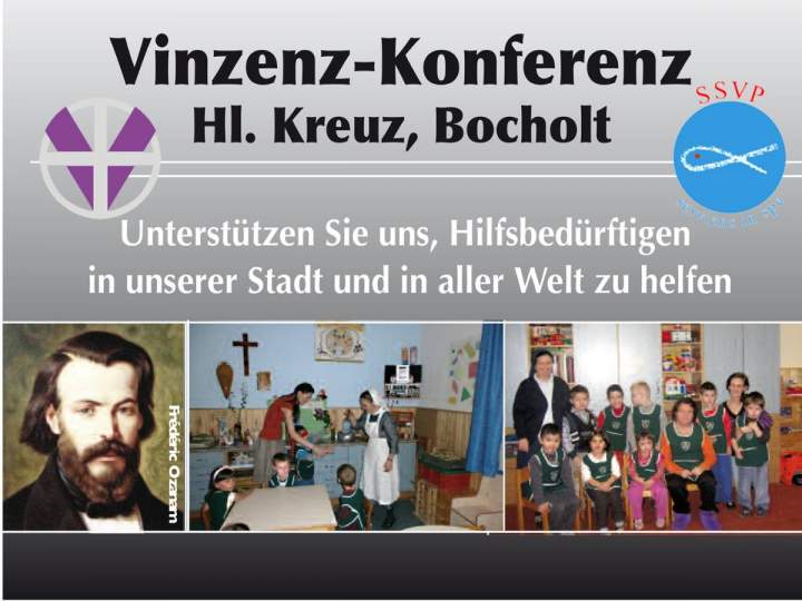 Türenkollekte der Vinzenzkonferenz Heilig Kreuz
