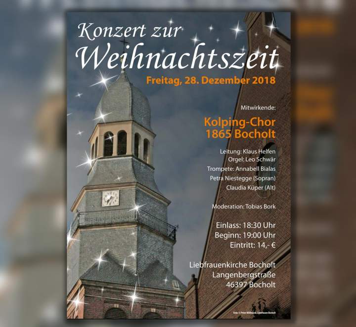 Konzert zur Weihnachtszeit -Kolping-Chor