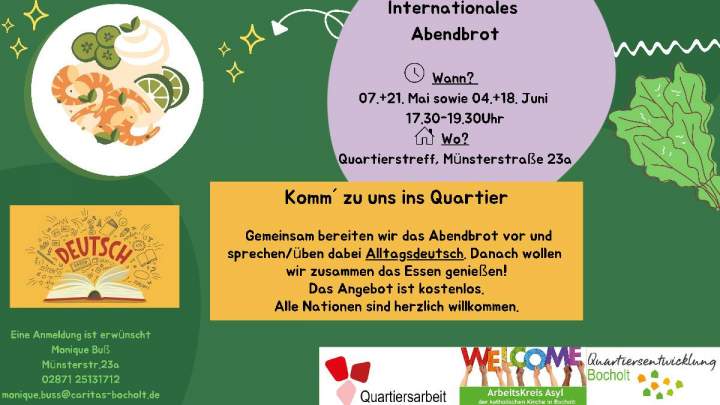 Internationales Abendbrot