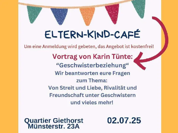 Eltern-Kind-Cafe "Geschwisterbeziehungen"