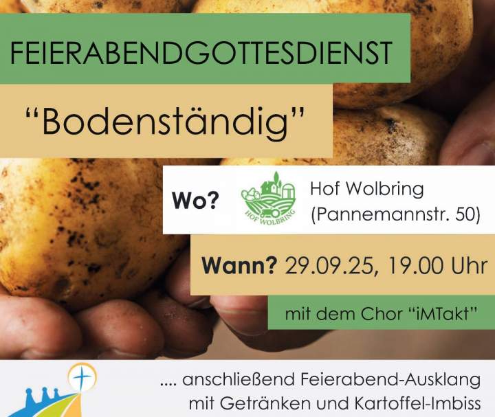 Feierabendgottesdient auf dem Hof Wolbring